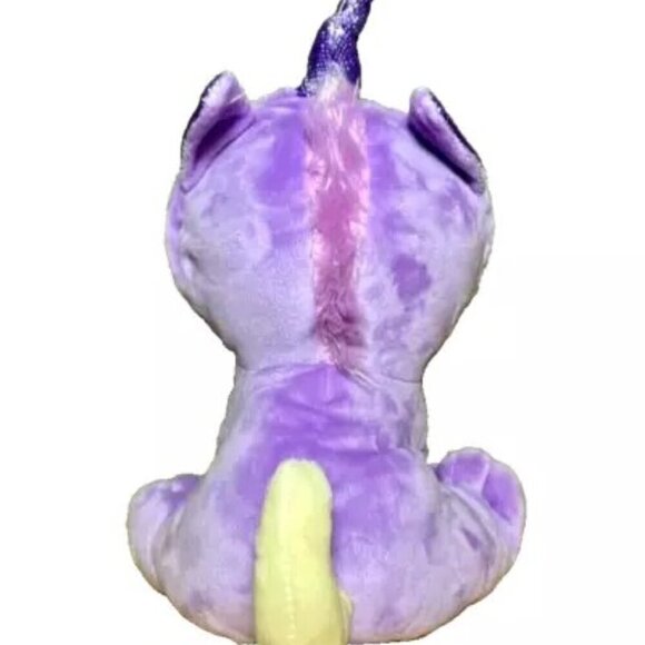 Ideal Toys Direct Plush Stuffed Animal Pug Dog Hooded Purple Pajamas HTF - Picture 3 of 8